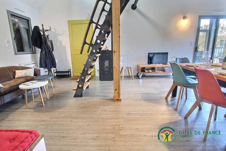 Gîte pour 5 personnes, avec terrasse à Férel - 4