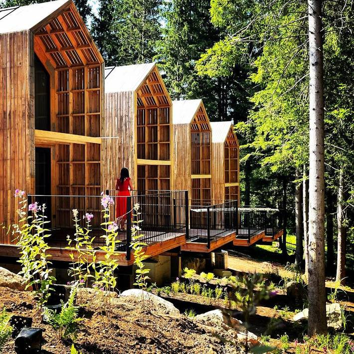 Resort für 3 Personen, mit Pool und Sauna sowie Whirlpool und Garten - 1
