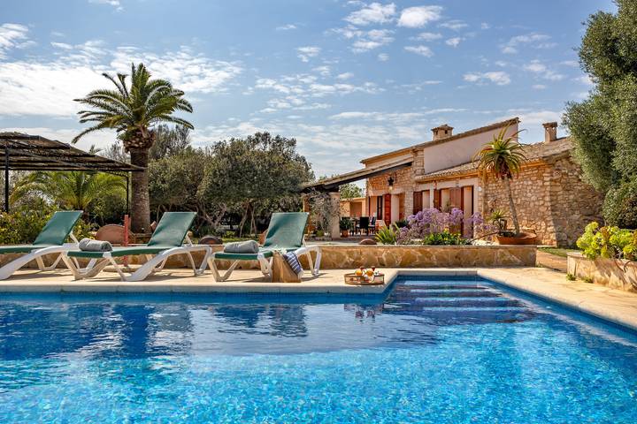 Casa rural para 6 personas, con Terraza y Jardín en Santanyí