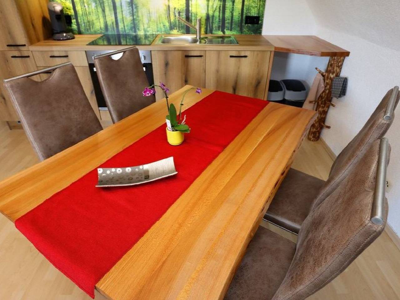 Ganze Wohnung, Apartment 'Beim Falkner, 60qm' mit Bergblick, Balkon und Wlan in Königsfeld im Schwarzwald, Mittlerer Schwarzwald
