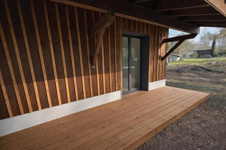 Location de vacances pour 2 personnes, avec vue et terrasse à Noaillan - 3
