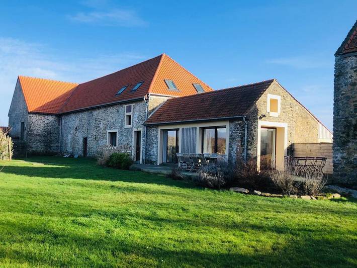 Maison de vacances pour 8 personnes, avec jardin et vue