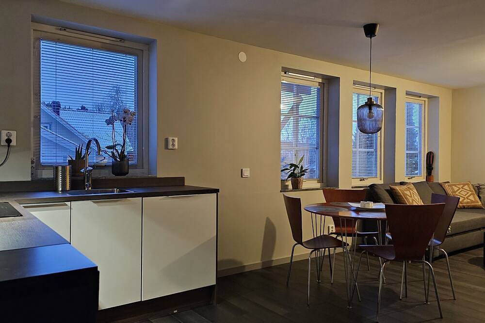 Attic Floor With Views Over Fields and sea in Mälaren
