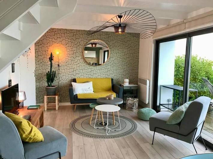 Location de vacances pour 4 personnes, avec vue et terrasse dans Port de l'Aber Wrac'h - 4