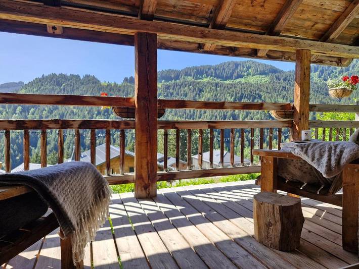 Location de vacances pour 2 personnes, avec balcon et vue à La Côte-d'Arbroz - 4