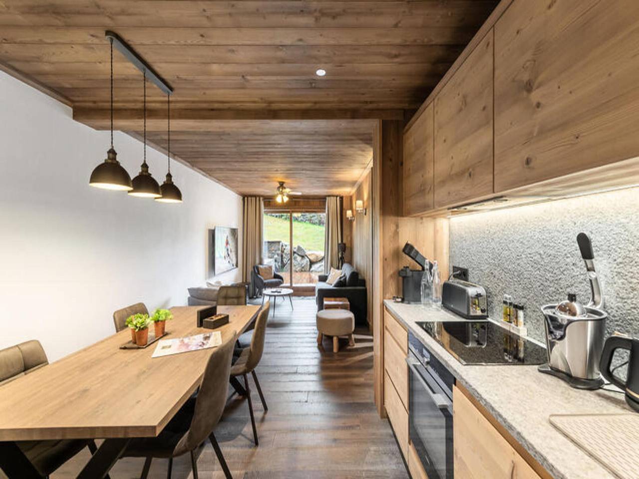 Ganze Wohnung, Residenz Marmottons für 5 Personen in Le Praz, Saint-Bon-Tarentaise