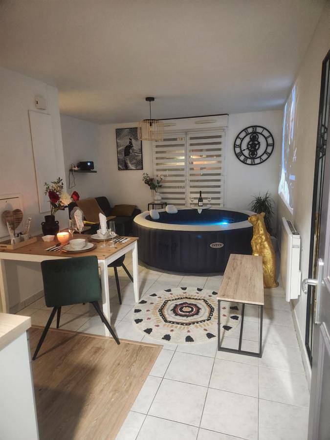 Gîte pour 3 personnes, avec Balcon et Jacuzzi ainsi que Terrasse et Jardin à Avion (Pas-de-Calais) - 2