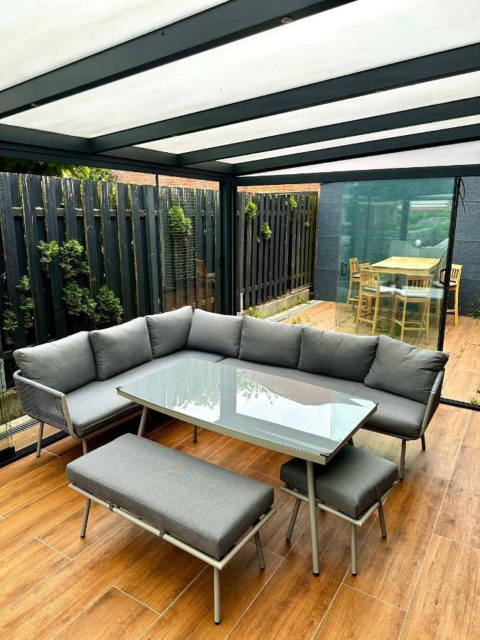 Ferienhaus für 7 Personen, mit Terrasse und Garten