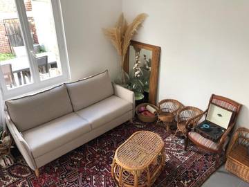 Gîte pour 4 personnes, avec terrasse à Chauny