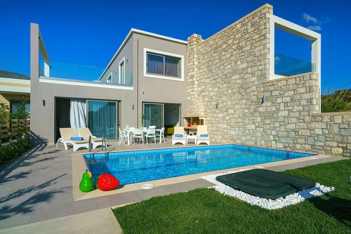 Location de vacances pour 7 personnes, avec Balcon ainsi que Balcon/Terrasse et Jardin à Plakias - 2
