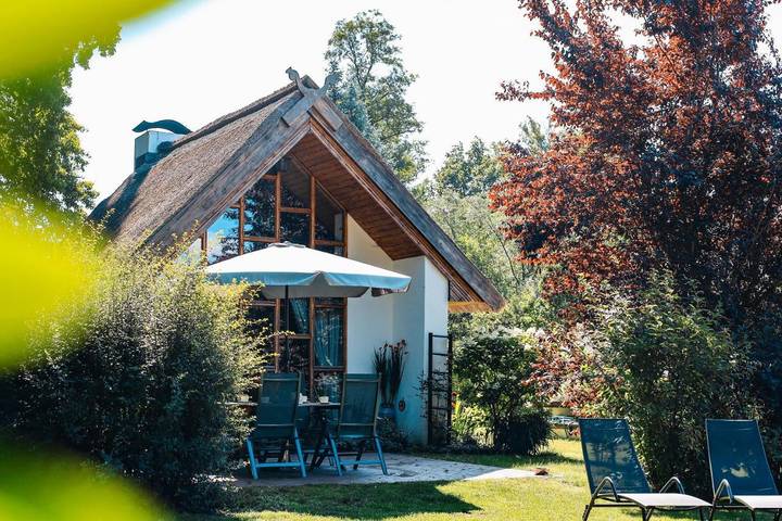 Ferienhaus für 4 Personen, mit Ausblick und Garten in Burg (Spreewald)