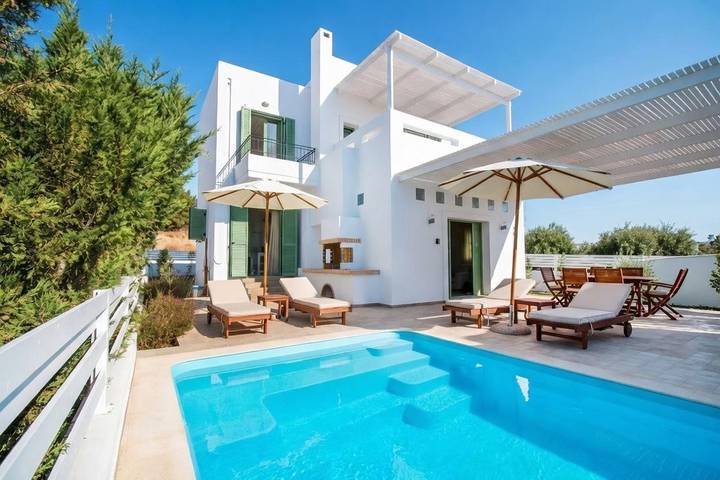 Ferienhaus für 4 Personen, mit Terrasse und Garten
