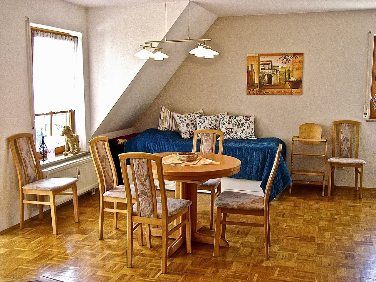 Ganze Ferienwohnung, Haus Gänseried - Haus Gänseried Ferienwohnung Nr. 6, 1 Schlafzimmer, max. 4 Personen in Bodman-Ludwigshafen, Obersee (Bodensee)
