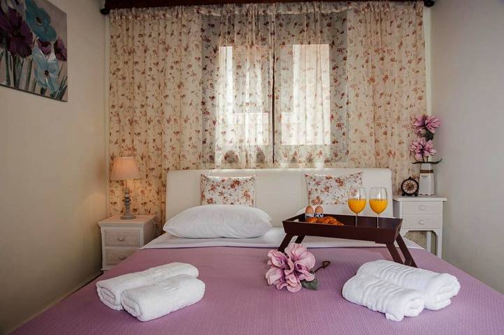 Ferienwohnung für 3 Personen, mit Garten und Pool sowie Ausblick in Chania und Umgebung - 4