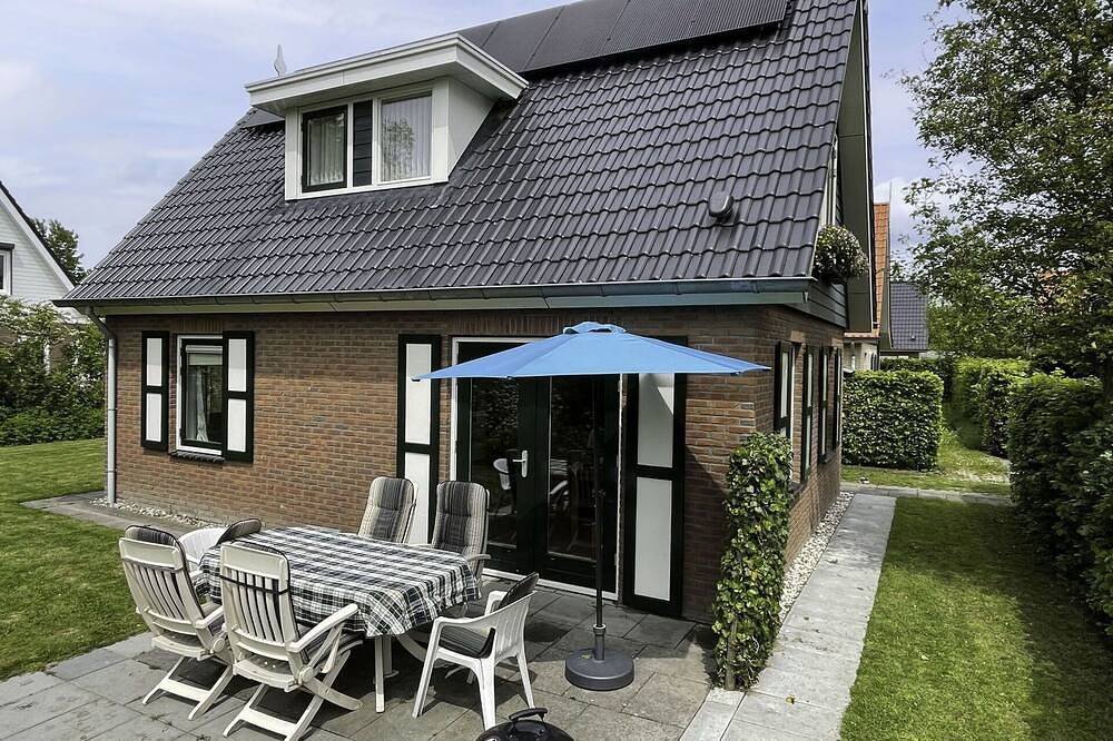 Atemberaubendes alleinstehendes Ferienhaus für 6 Leute mit  W-Lan und Tv in Zonnemaire, Zeeuwse Kust