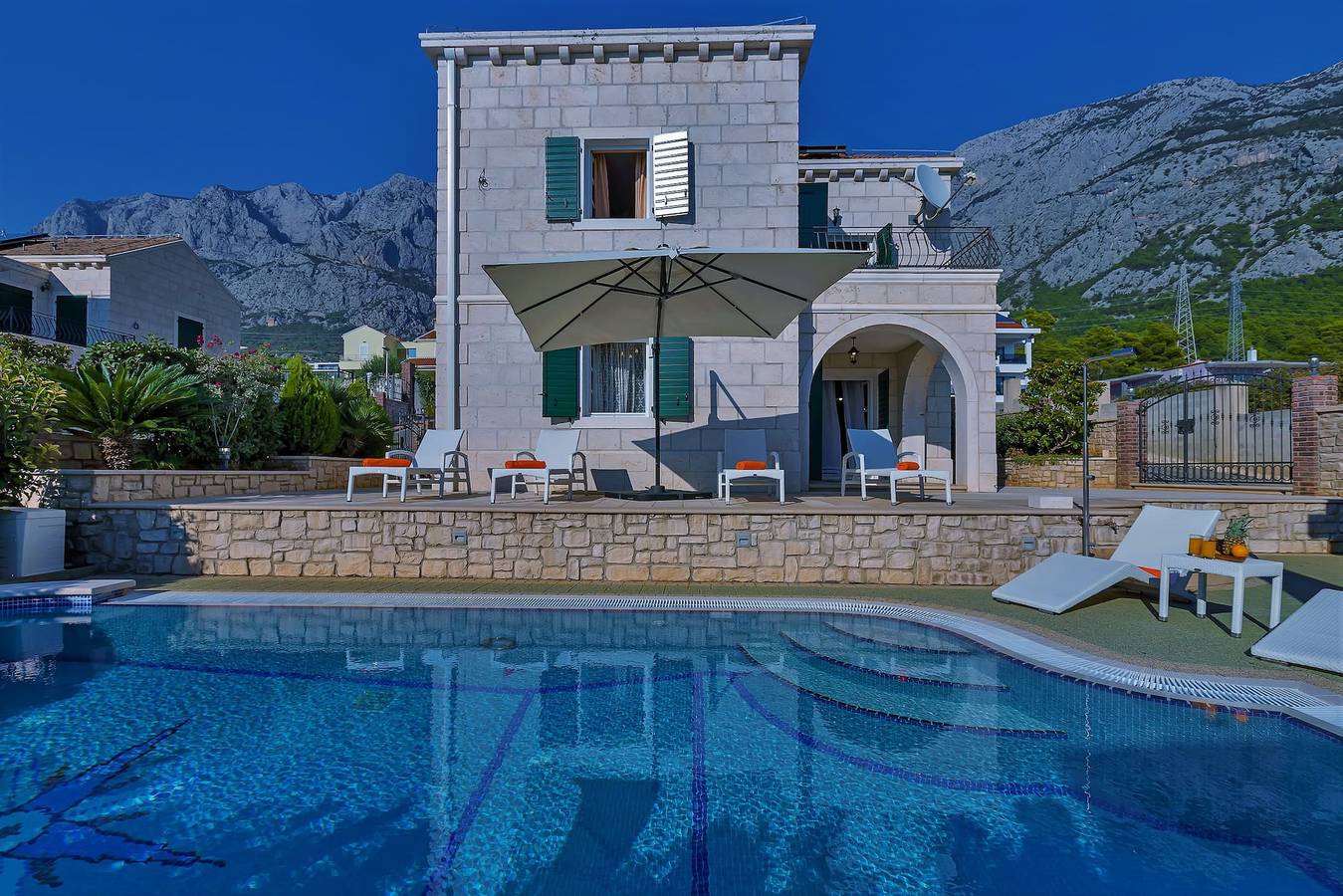 Villa Goran mit Pool in Makarska, Makarska Riviera