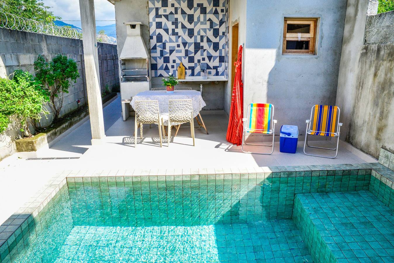 Casa de férias para 5 pessoas com jardim in Porto Novo, Caraguatatuba