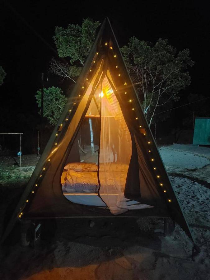 Camping para 2 personas, con vistas y jardín en Brasil