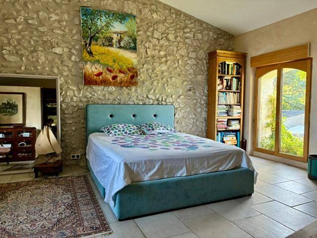 Bed and breakfast for 2 people, with garden and view as well as pool - 1