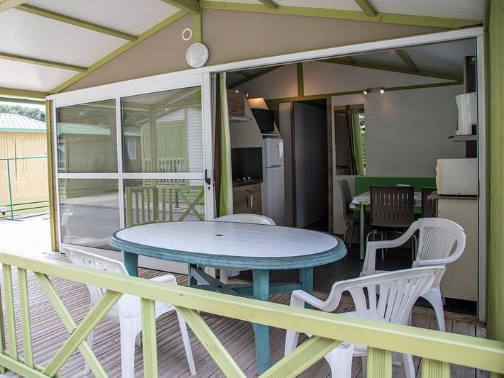 Camping La Source - Chalet 5 personen - Morea Klimatisiert in Martigues, Mittelmeerküste (Frankreich)