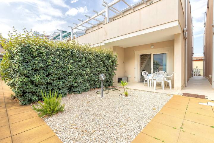 Ferienhaus 'Romantica Casa Al Mare' mit Gemeinschaftspool, Wi-Fi und Klimaanlage in Viddalba, Sassari Provinz