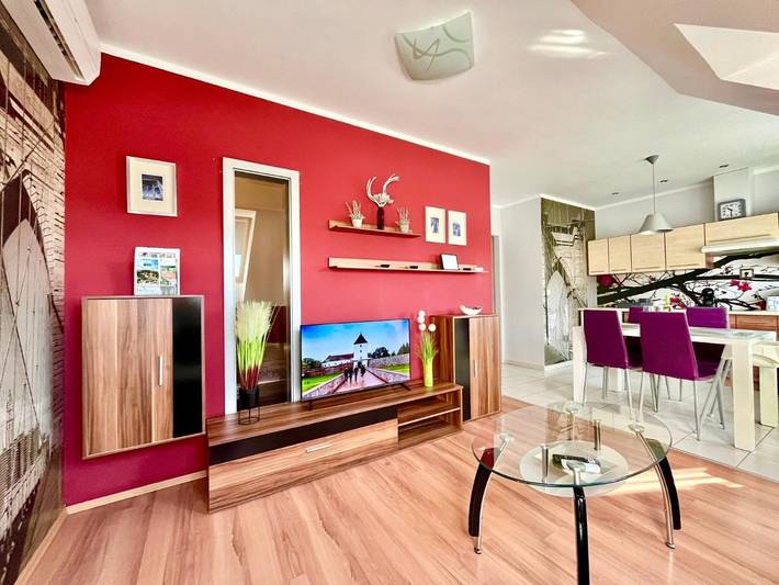 Ferienwohnung für 4 Personen, mit Ausblick und Balkon - 1