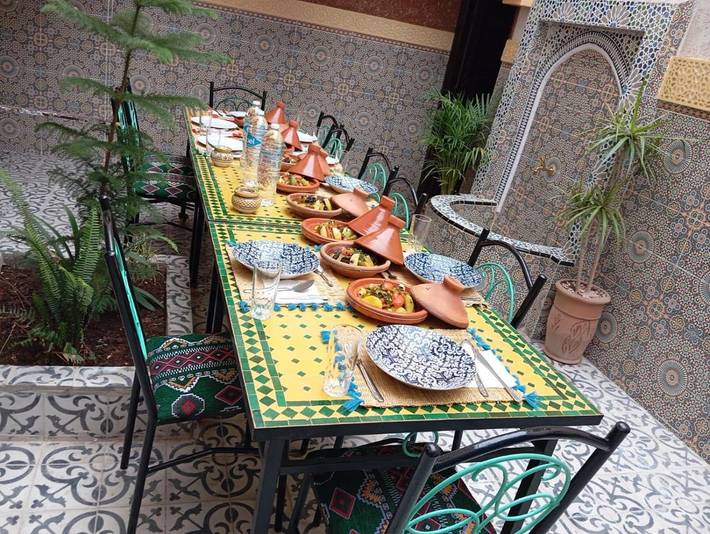 Maison d’hôte pour 3 personnes, avec terrasse, animaux acceptés à Tiznit