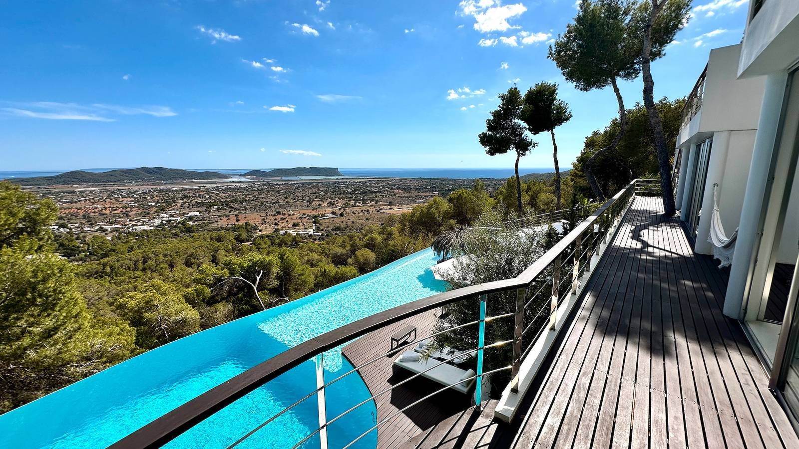 Villa 'Roca Ibiza' with Sea View, Wi-Fi and Air Conditioning in Sant Josep de sa Talaia, South Ibiza
