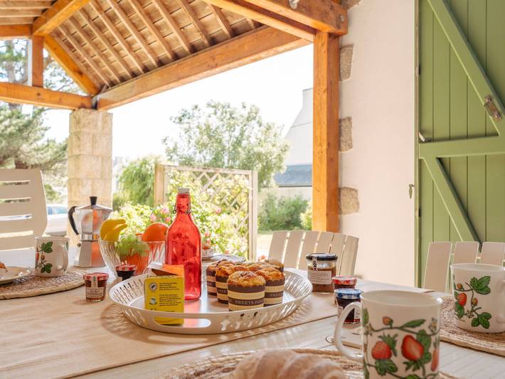 Location de vacances pour 7 personnes, avec jardin dans Plage de Keraude - 3