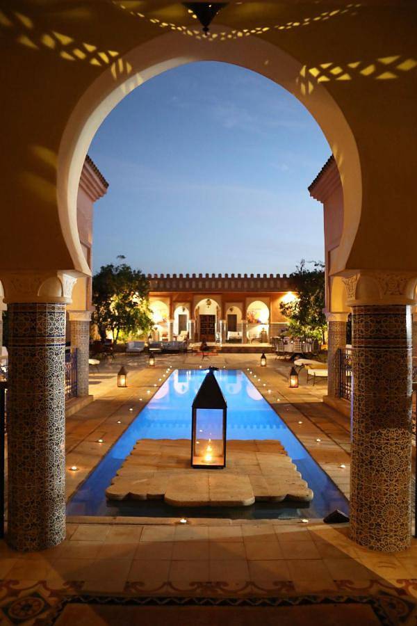 Villa pour 6 personnes, avec jardin ainsi que piscine et vue, animaux acceptés au Maroc