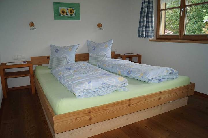 Appartement de vacances pour 3 personnes, avec jardin
