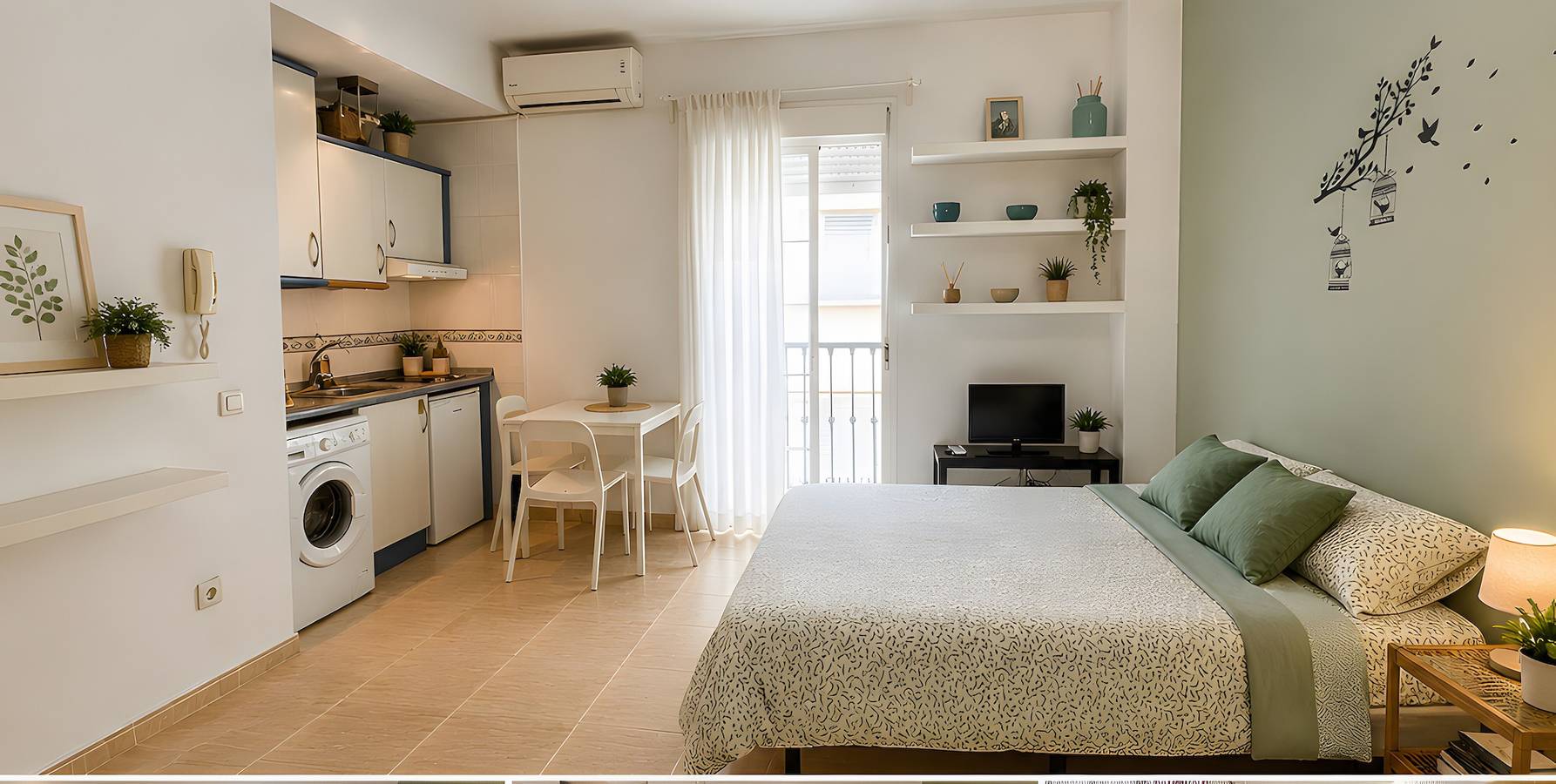 Studio entier, Appartement « Fabuloso Apartamento » avec balcon et Wi-Fi in Centre-ville Malaga, Malaga