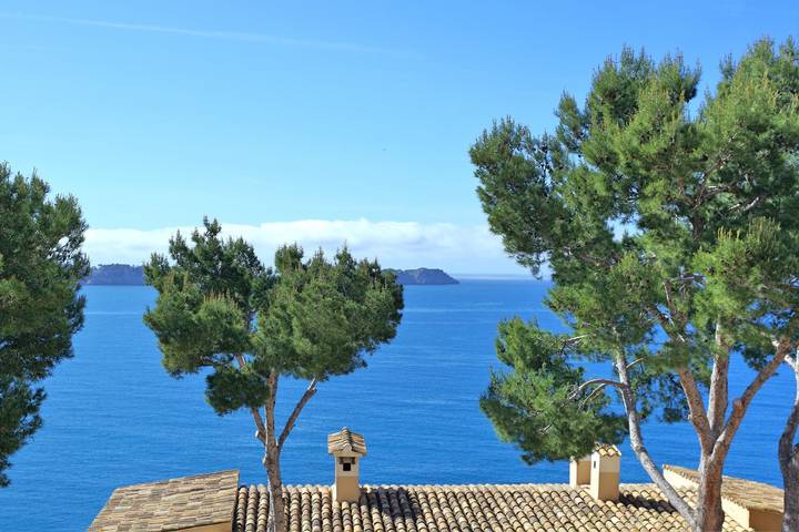 Ganze Wohnung, A3012 Ferienwohnung mit Meerblick für 3 Personen in Cala Fornells in Cala Fornells, Calvià