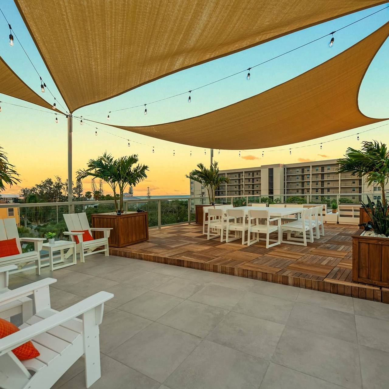 Elevated Perspective in Sarasota Beach, Siesta Key