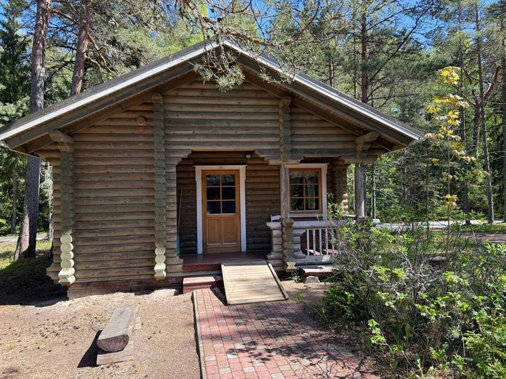 Camping voor 30 personen, met Tuin en Sauna in Estland