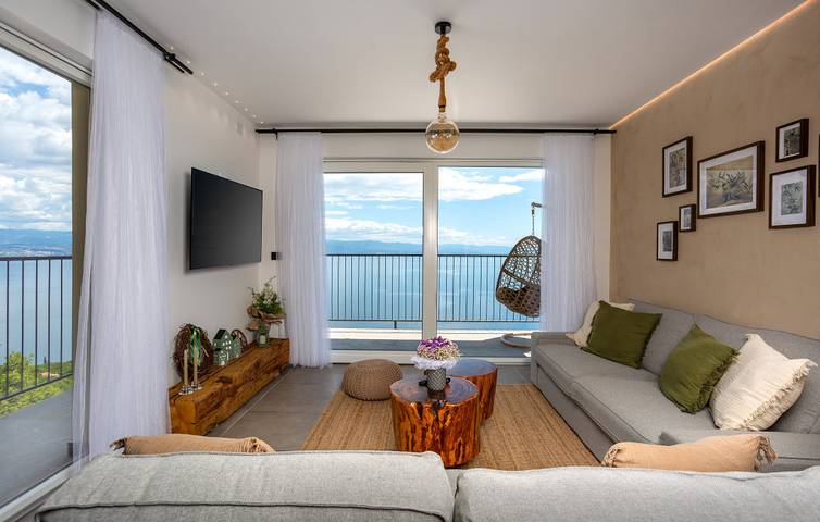 Villa für 8 Personen, mit Terrasse und Garten in Opatija Riviera - 4