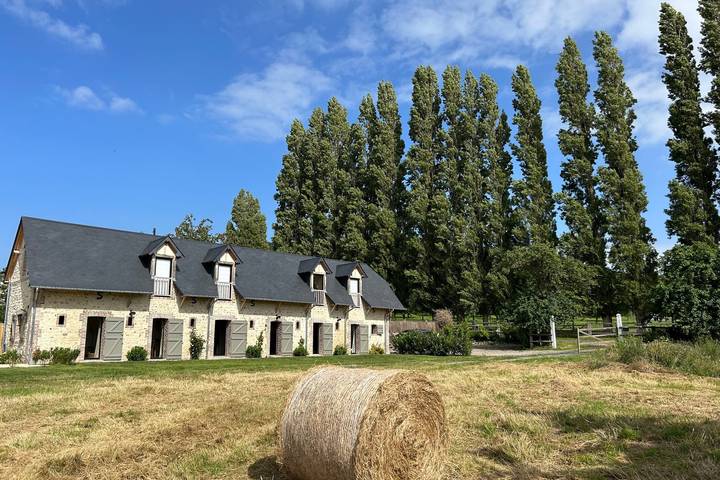 Ferienhaus für 8 Personen mit Garten in Pennedepie, Lisieux und Umgebung