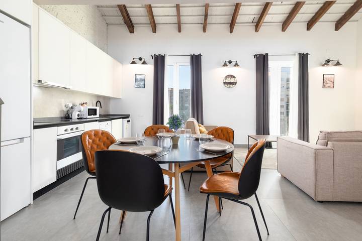 Ferienwohnung für 8 Personen, mit Balkon in Valencia - 4