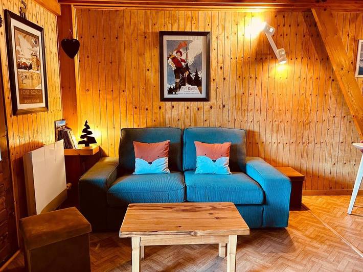 Chalet pour 4 personnes, avec Balcon et Terrasse ainsi que Jardin et Vue à Puyvalador