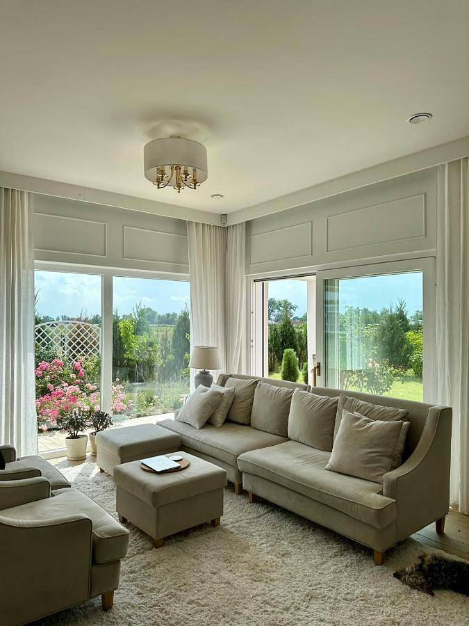 Ferienhaus für 6 Personen, mit Ausblick und Garten, mit Haustier in Danzig