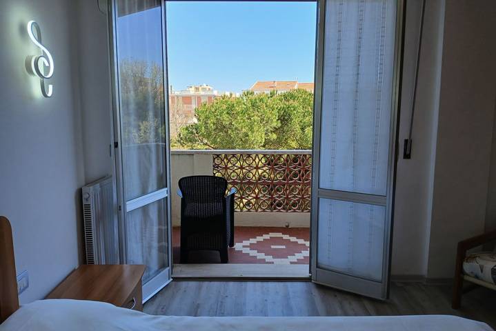 Appartement entier, Appartement de vacances pour 5 personnes avec balcon/terrasse in Porto Recanati, Côte Adriatique Marken