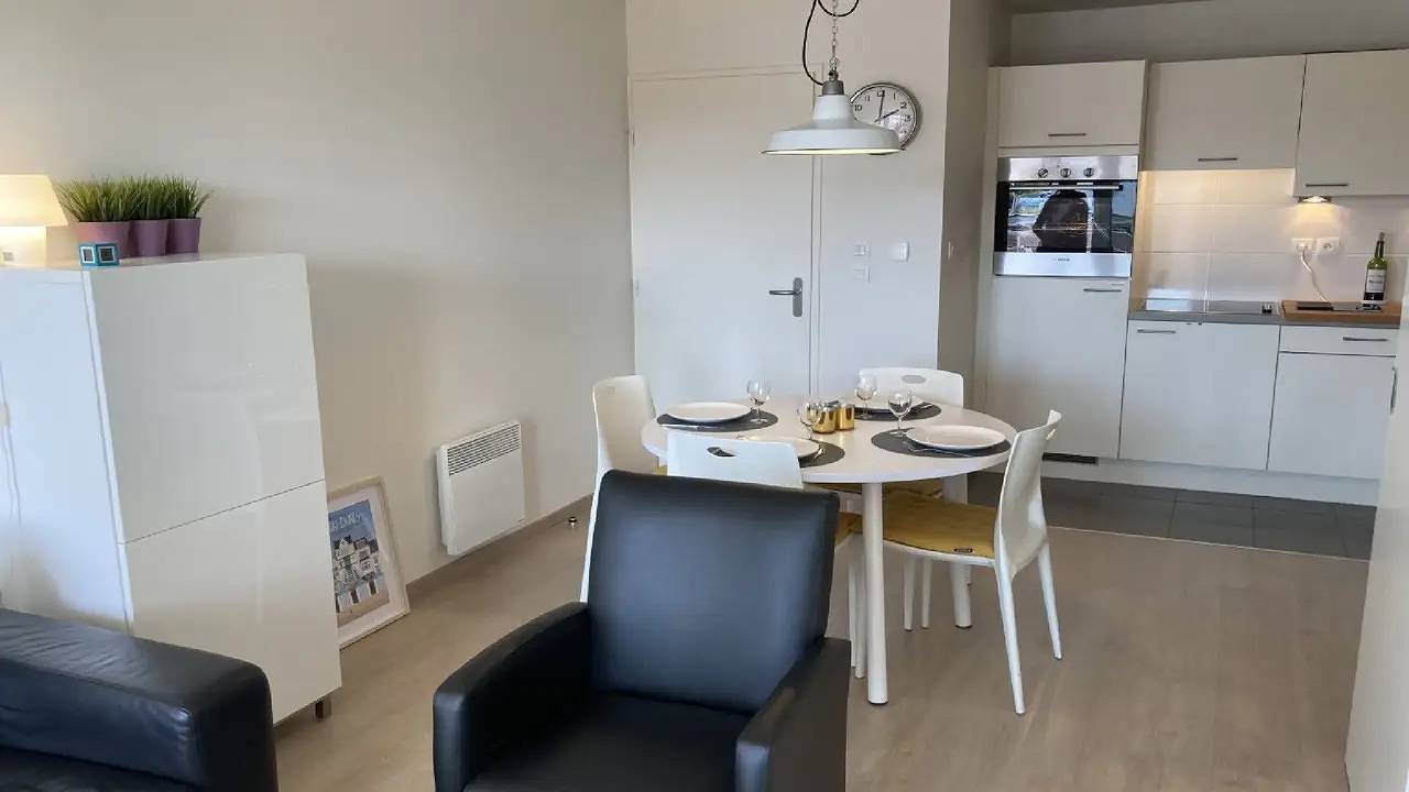 Maison de vacances pour 4 personnes avec terrasse in Bray-Dunes, Côte des dunes de Flandres