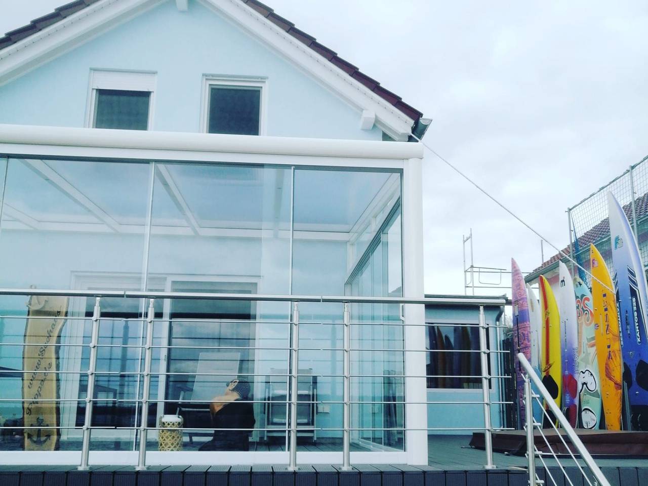 Seehaus Pippa mit Sauna und Whirlpool direkt am See in Mücheln (Geiseltal), Saale-Unstrut