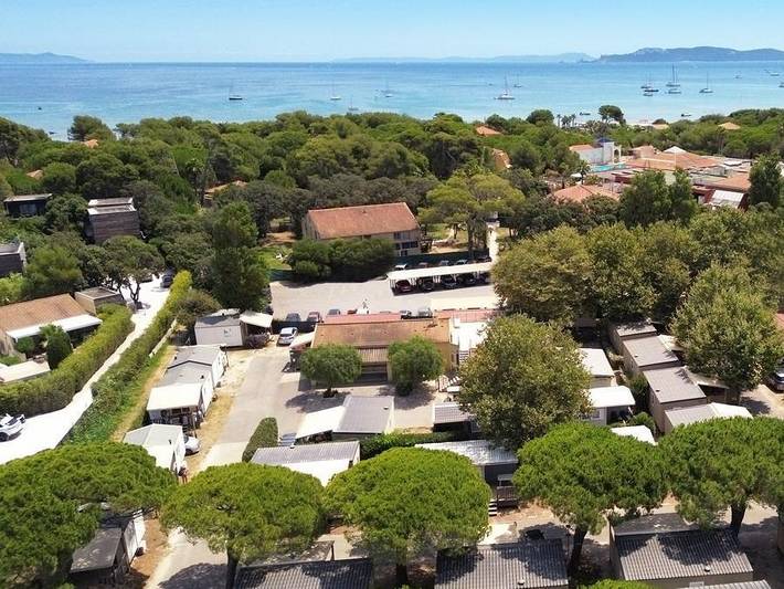 Camping Tikayan La Bergerie Plage - Mobilhome 2 personnes - Tennessy. Eco in La Bergerie, Hyeres