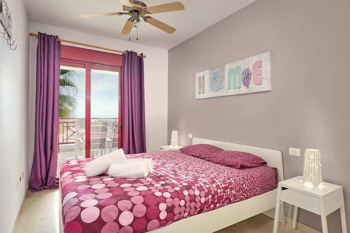Ganze Wohnung, Duplex-Penthouse 2 Schlafzimmer mit Garage Blick auf das Meer in Palm-Mar, Arona