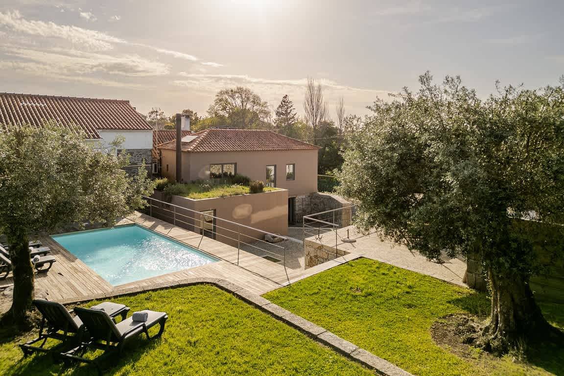 Stone by the Sea I Mountain and Beach Retreat with Pool in Afife, Distrito de Viana do Castelo