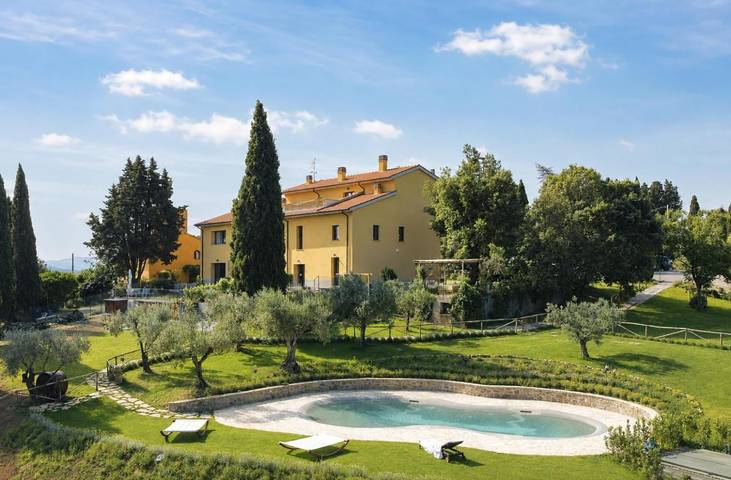 Loft per 4 persone, con Balcone e Giardino nonché Piscina e Panorama a Scandicci