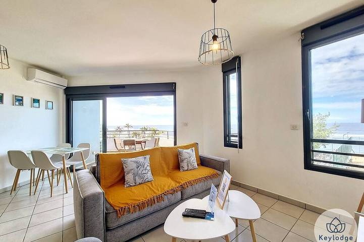 Gîte pour 4 personnes, avec balcon et jardin dans la Ravine Blanche