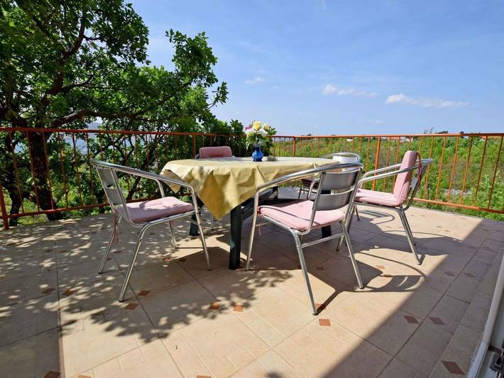 Apartament wakacyjny dla 4 osób, z balkon, zwierzęta dozwolone w Seline