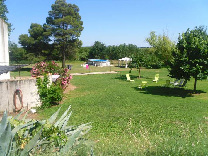 Maison de vacances pour 6 personnes, avec Terrasse ainsi que Jardin et Piscine à La Redorte